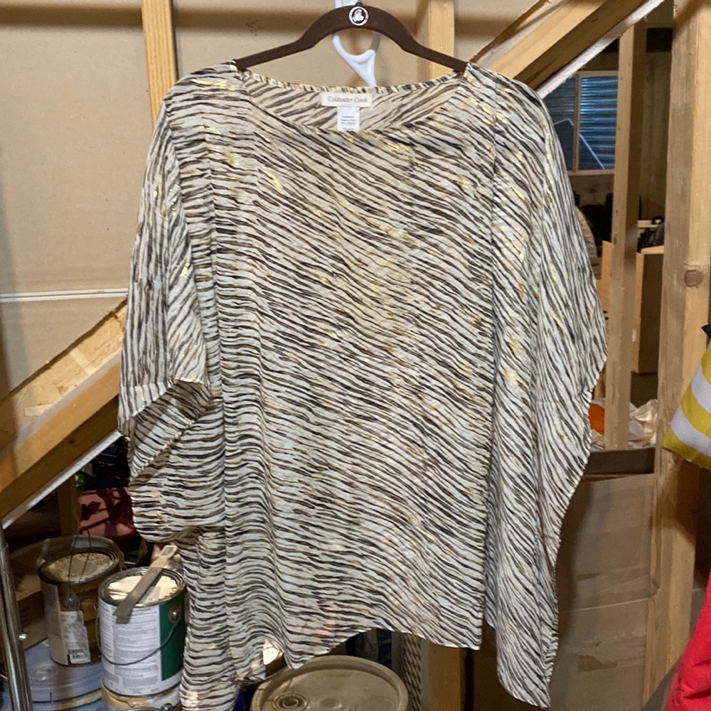 Stylish Animal print sheer top